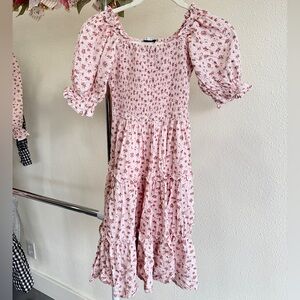Ivy City mini Madeline Dress in Pink